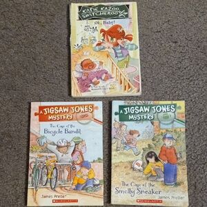 JIGSAW JONES Scholastic Kids Mystery Books